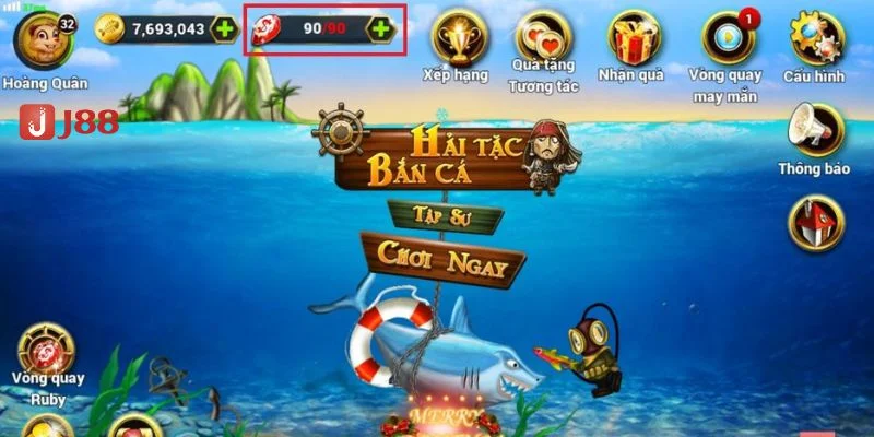 Bắn cá hải tặc J88 là tựa game săn cá bạc tỷ, hấp dẫn hàng đầu.
